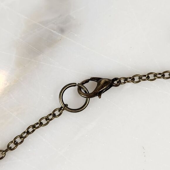 NWOT Heart Turquoise Pendant Necklace - Picture 3 of 3